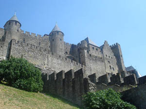 The Chateau Comptal at Carcassonne